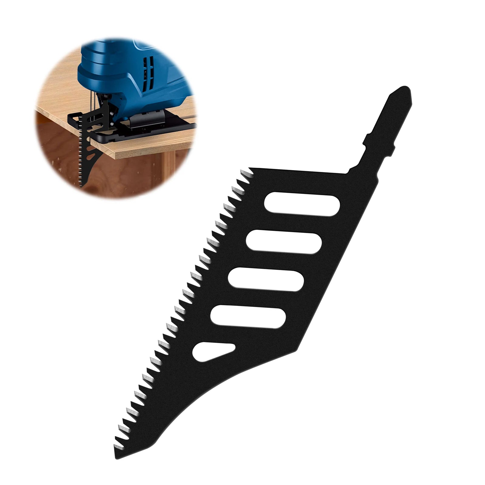 Jigsaw Blade Extra Long Heavy Duty Scroll Saw Blades T-Shank Fine Coarse Teeth for Wood Aluminum Tight Spaces