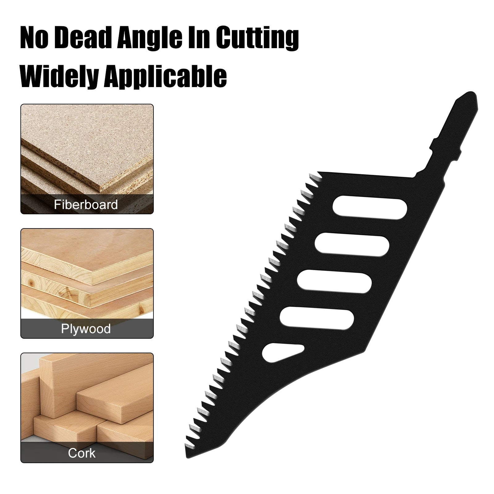 Jigsaw Blade Extra Long Heavy Duty Scroll Saw Blades T-Shank Fine Coarse Teeth for Wood Aluminum Tight Spaces