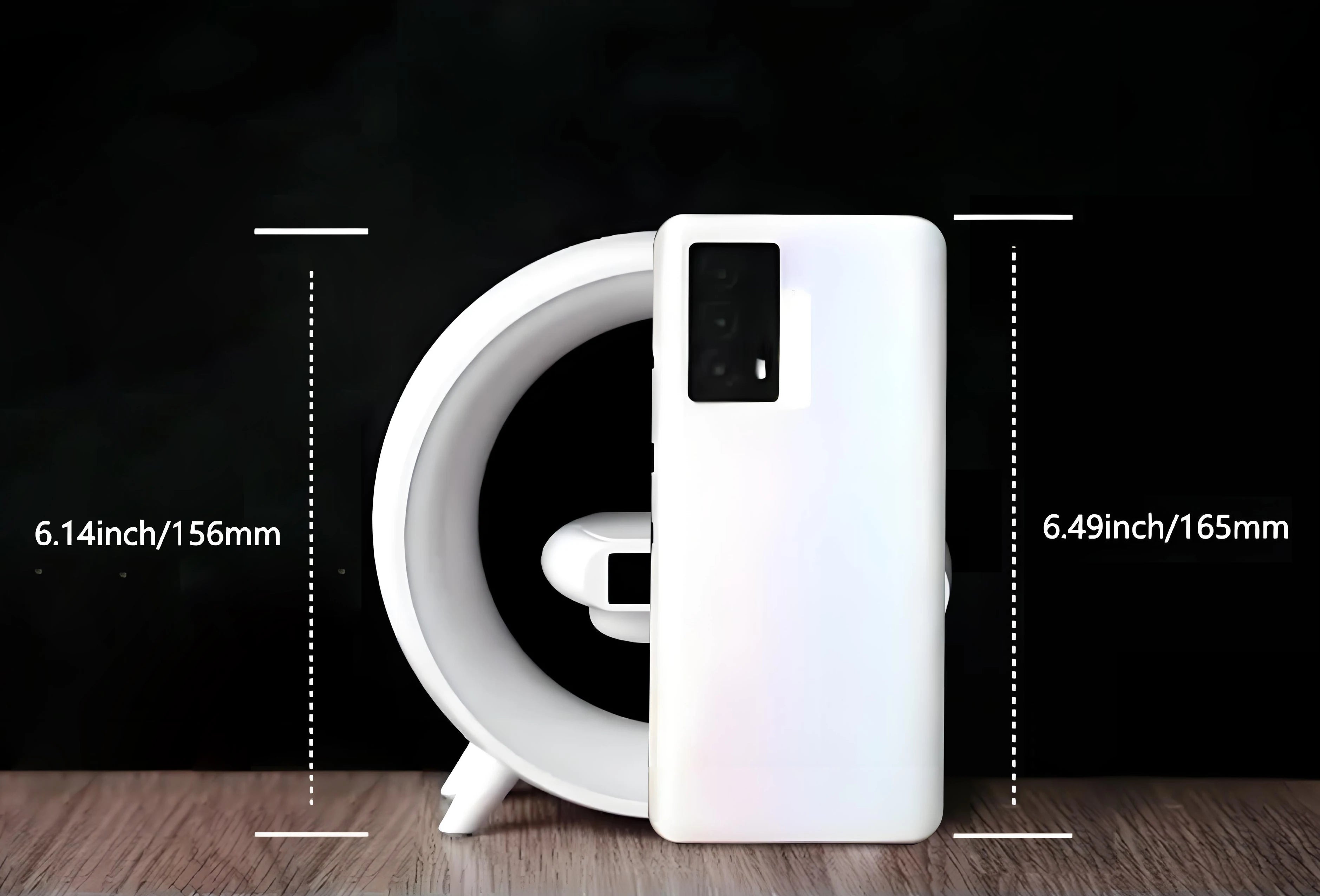 Smart RGB LED Lamp Speaker Wireless Mobile Phone Charger with Night Light FM Radio & Digital Alarm Clock for Home & Party Use