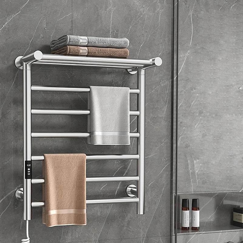 Towel Warmer 304 Stainless Steel 30-70°C adjustment 1-9H timing Smart Heated Electric Towel Rack 50*66*23.5cm 110V/220V