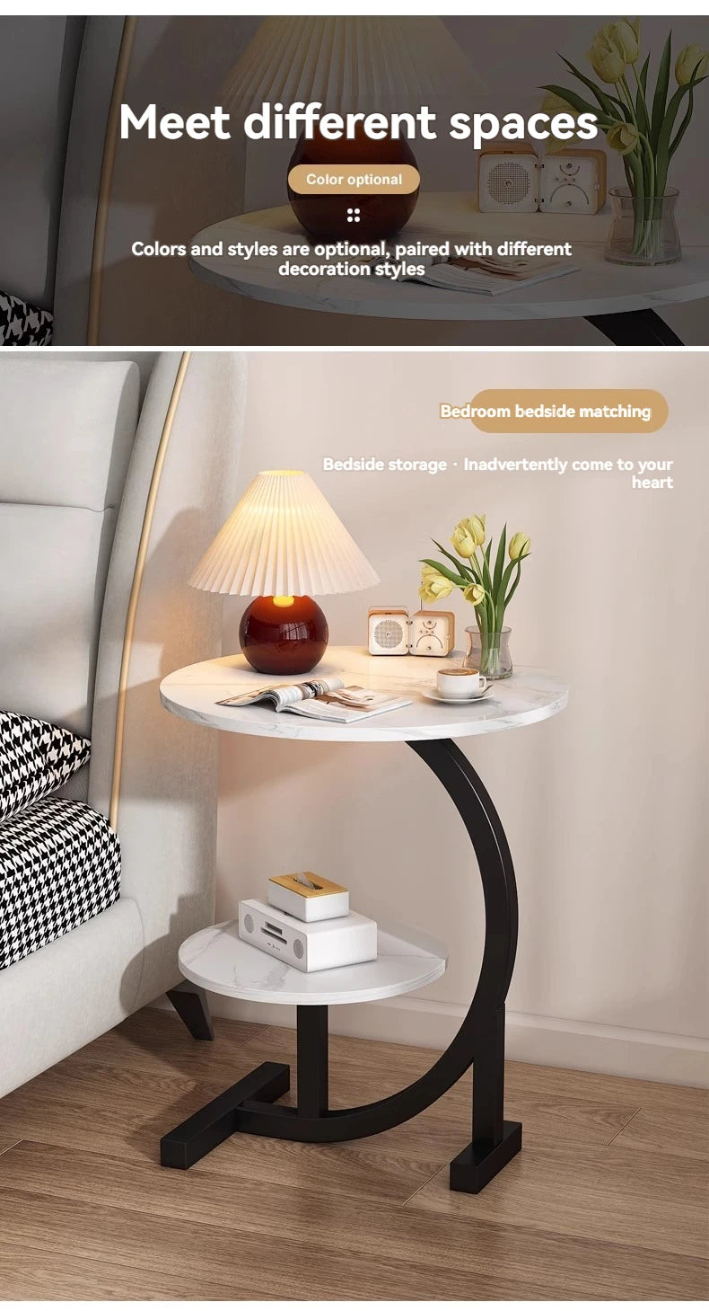 Sofa, Cabinets, Bedside Tables, Small Coffee Tables, Movable Small Side Tables, Leisure Small round Tables in the Living Room
