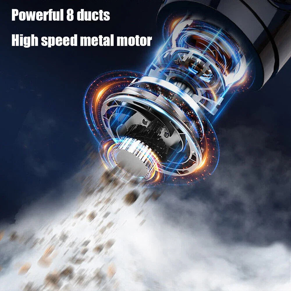 Wireless Handheld Vacuum Cleaner USB Charging Car Vacuum Cleaner Portable Wet&Dry Handheld strong Suction Cordless 12000pa