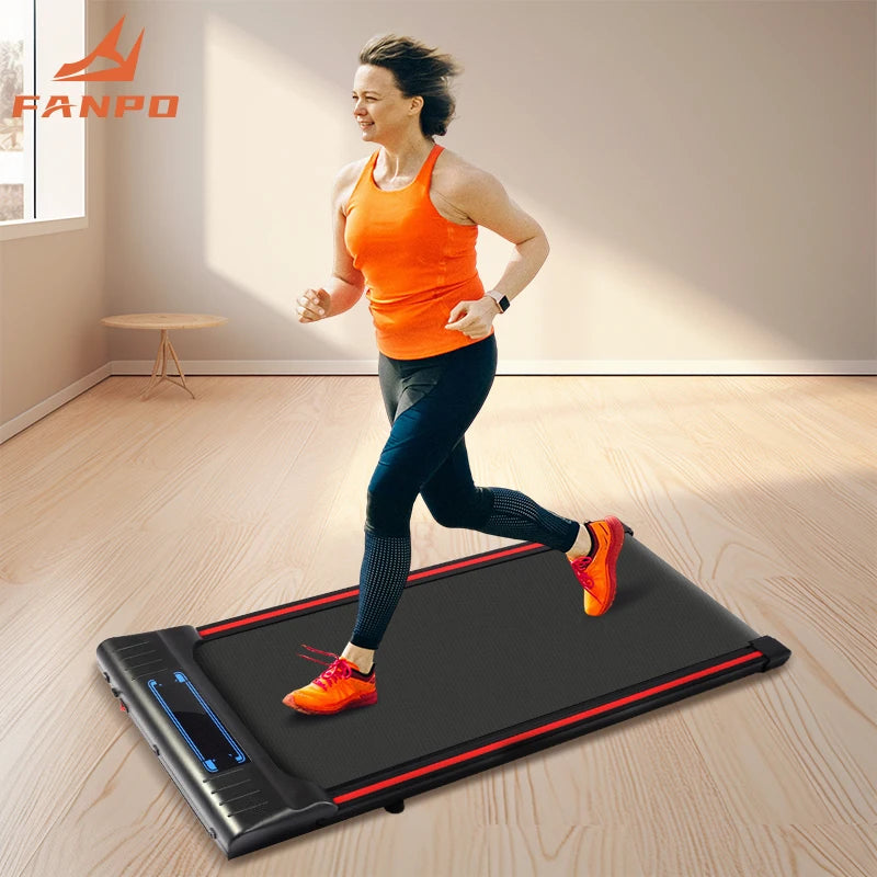 Accept Sports Machine Mini Electric Walking Pad Portable Treadmill Indoor Multi-function Treadmill Gym Equipment