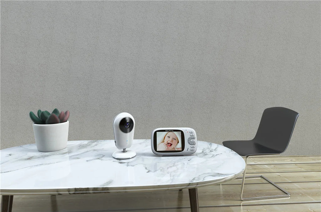 3.2 Inch Screen  Baby Monitor  Wireless 2 Way Talk Monitor High Resolution Night Vision Surveillance Security Camera Babysitter