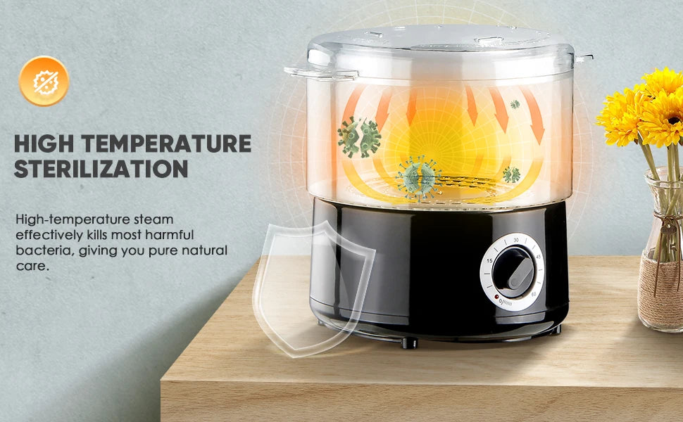 Towel Steamer Quick Heating Hot Towel Warmer Spa Towel Heater SPA Facial 202°F In 10mins Skin Moisturizing Tool Facials, Shaving