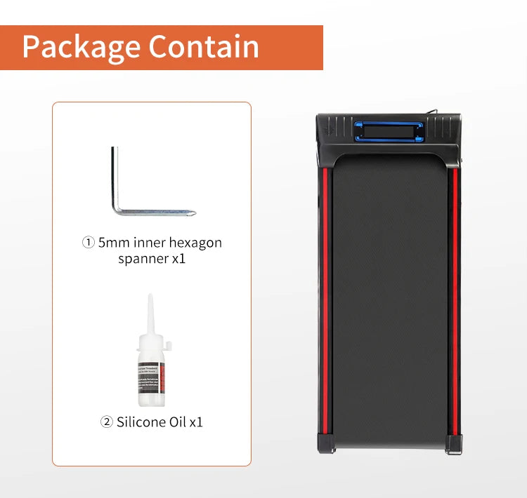 Accept Sports Machine Mini Electric Walking Pad Portable Treadmill Indoor Multi-function Treadmill Gym Equipment